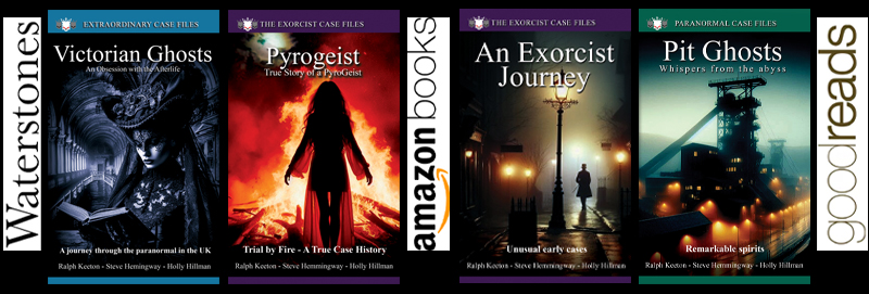 Author, medium and exorcist, ghostwalks Alnwick